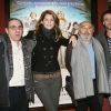 Exclu - Alain Berbérian, Alice Taglioni, Gerard Jugnot et Jean-Paul Rouve à la première de L'Ile aux Trésors, à Paris, le 14 janvier 2007