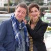 Valérie Karsenti et Fred Bouraly - Photocall "Scènes de ménages" au 14e festival de la fiction TV de La Rochelle en 2015. 
