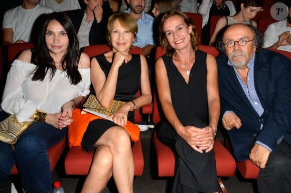 Béatrice Dalle, Nathalie Baye, Sandrine Bonnaire et Jean-Michel Ribes - 10e festival du Film Francophone d'Angoulême, France, le 27 août 2017. © Coadic Guirec/Bestimage