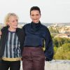Claire Denis et Juliette Binoche - 10e Festival du Film Francophone d'Angoulême. Le 25 août 2017 © Coadic Guirec / Bestimage