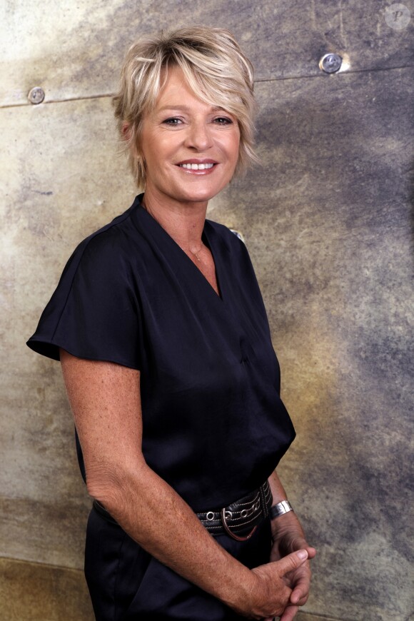 Portrait de Sophie Davant, le 14 juin 2017.