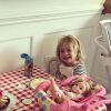 Pearl (5 ans) et Andy (2 ans), les filles de Lisa et Jack Osbourne. Instagram, août 2017