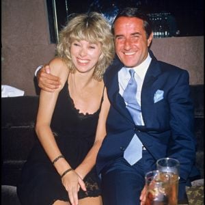 ARCHIVES - Mireille Darc et Pierre Barret à Paris en 1986.