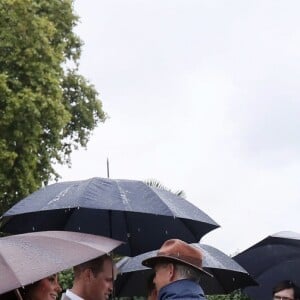 Le prince William, le prince Harry et Kate Middleton ont visité le 30 août 2017, à la veille du 20e anniversaire de la mort de Lady Diana, le Sunken Garden devenu le White Garden dans les jardins du palais de Kensington.