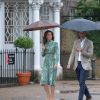 Le prince William, le prince Harry et Kate Middleton ont visité le 30 août 2017, à la veille du 20e anniversaire de la mort de Lady Diana, le Sunken Garden devenu le White Garden dans les jardins du palais de Kensington.