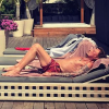 Johnny Hallyday profite de la fin de ses vacances à Saint-Barthélemy. Instagram, le 29 août 2017.