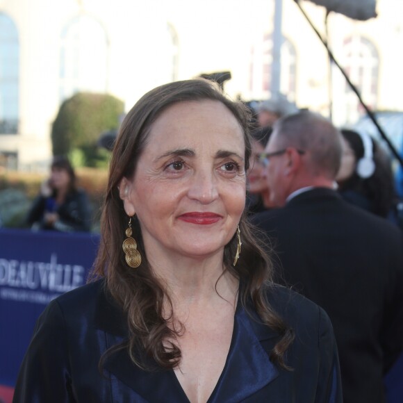 Dominique Blanc - Tapis rouge de la cérémonie d' ouverture du 43 ème Festival Américain de Deauville Le 01 Septembre 2017 ©Denis Guignebourg / Agence Bestimage