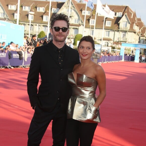 Emma De Caunes et son mari Jamie Hewlett - Tapis rouge de la cérémonie d' ouverture du 43 ème Festival Américain de Deauville Le 01 Septembre 2017 ©Denis Guignebourg / Agence Bestimage