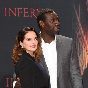 Omar Sy et sa femme Hélène - Première du film "Inferno" à Berlin. Le 10 octobre 2016