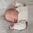 Le prince Gabriel de Suède, photographié à l'âge de 5 jours par son père le prince Carl Philip de Suède au domicile familial, la Villa Solbacken, suite à sa naissance le 31 août 2017. © Prince Carl Philip / Cour royale de Suède