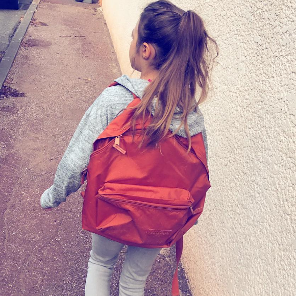 Alexandra Rosenfeld et sa fille AVa sur Instagram, début septembre 2017.