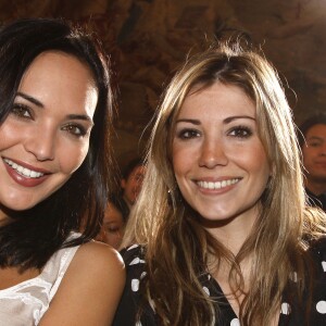 Valerie Bègue et Alexandra Rosenfeld au défile "Eva Mingue" au Crillon à Paris en 2010