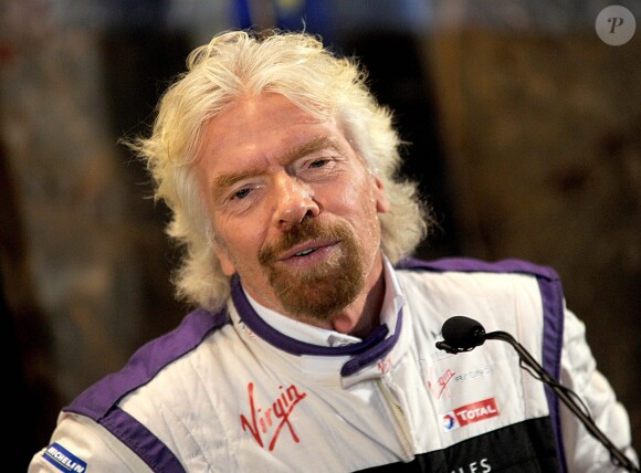 Sir Richard Branson, inaugure le lancement du DS Virgin Racing et de l'ePrix à l'Empire State Building à New York le 14 juillet 2017  Virgin Group founder Sir Richard Branson lights up the Empire State Building in celebration of DS Virgin Racing's arrival to New York City and the inaugural New York City ePrix, which begins on July 15th, 2017 in New York on July 14, 2017.14/07/2017 - New York