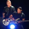 James Hetfield et Metallica en concert à Soldier Field à Chicago le 18 juin 2017.