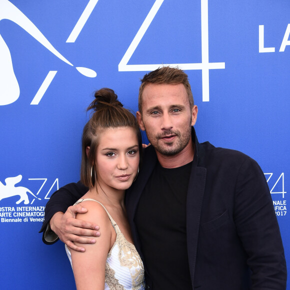 Adèle Exarchopoulos, Matthias Schoenaerts - Photocall du film "Le Fidèle" lors du 74e Festival International du Film de Venise, la Mostra. Le 8 septembre 2017