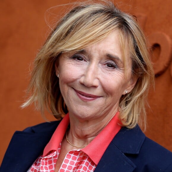 Marie-Anne Chazel - People au village des Internationaux de France de tennis de Roland Garros à Paris. Le 24 mai 2016 © Dominique Jacovides / Bestimage