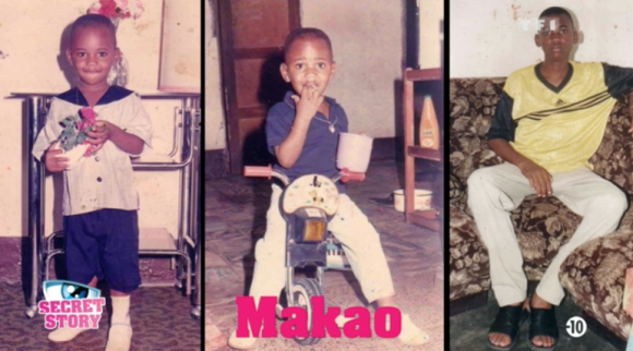 Makao lorsqu'il était enfant et adolescent.