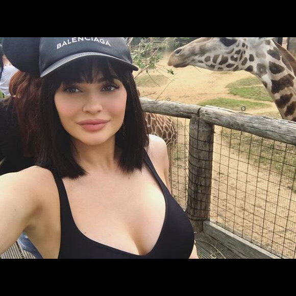 Kylie Jenner au zoo le 6 juillet 2017.
