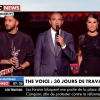 Thierry Moreau dévoile le salaire des coachs de "The Voice 7" sur CNEWS, le 12 septembre 2017.