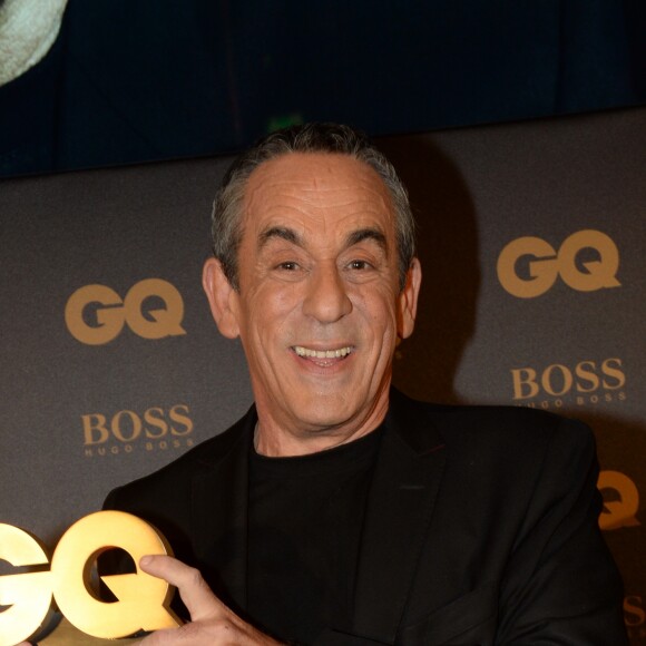 Exclusif - Thierry Ardisson - Intérieur - Cérémonie des "GQ 2015, Les Hommes de l'Année" au Shangri-La Hotel à Paris, le 25 janvier 2016. © Rachid Bellak/Bestimage