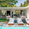 Cindy Crawford et Rande Gerber ont dépensé 12 millions de dollars pour s'offrir cette nouvelle propriété située à Beverly Hills. Septembre 2017.