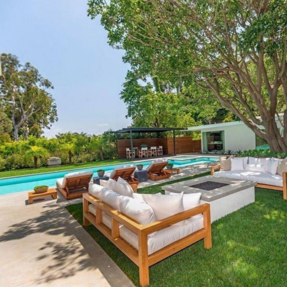 Cindy Crawford et Rande Gerber ont dépensé 12 millions de dollars pour s'offrir cette nouvelle propriété située à Beverly Hills. Septembre 2017.