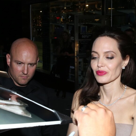 Angelina Jolie à la première du film "D'abord, ils ont tué mon père" à New York, le 14 septembre 2017