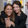 Valérie Benaïm et Géraldine Maillet lors de l'inauguration de la première boutique Clarins Open Spa à Paris, le 1er juin 2017. © Ramsamy Veeren/Bestimage