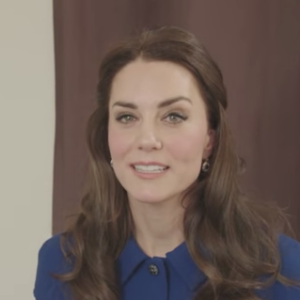 Kate Middleton dans un message vidéo enregistrée en janvier 2017 à Londres pour une nouvelle campagne de l'Anna Freud Centre, dont elle est la marraine.