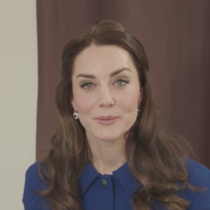 Kate Middleton dans un message vidéo enregistrée en janvier 2017 à Londres pour une nouvelle campagne de l'Anna Freud Centre, dont elle est la marraine.