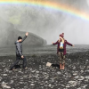 Aaron Paul et son épouse Lauren en Islande. Instagram, septembre 2017.