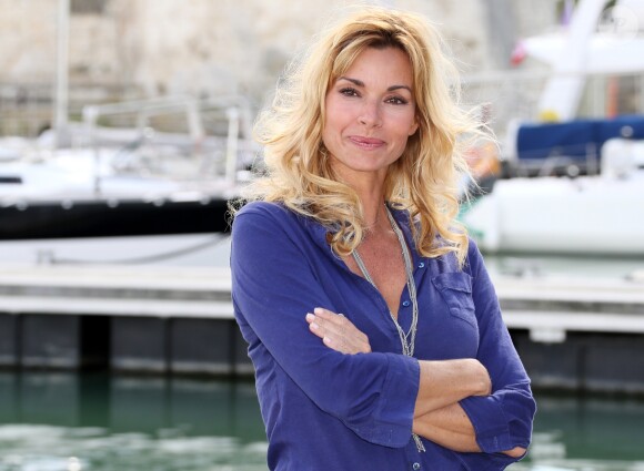 Ingrid Chauvin de la série "Demain nous appartient" - Photocall lors du 19e Festival de la Fiction TV de La Rochelle, le 16 septembre 2017.  © Christophe Aubert via Bestimage