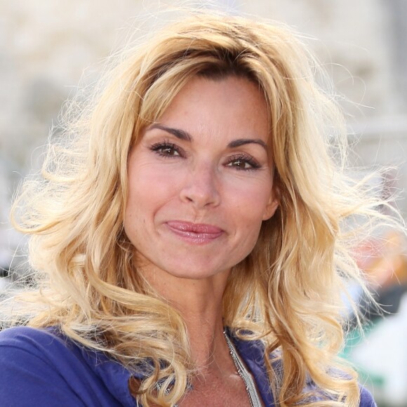 Ingrid Chauvin de la série "Demain nous appartient" - Photocall lors du 19e Festival de la Fiction TV de La Rochelle, le 16 septembre 2017.  © Christophe Aubert via Bestimage