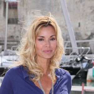 Ingrid Chauvin de la série "Demain nous appartient" - Photocall lors du 19e Festival de la Fiction TV de La Rochelle, le 16 septembre 2017.  © Christophe Aubert via Bestimage