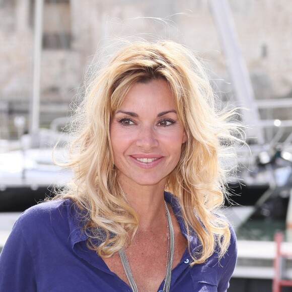 Ingrid Chauvin de la série "Demain nous appartient" - Photocall lors du 19e Festival de la Fiction TV de La Rochelle, le 16 septembre 2017.  © Christophe Aubert via Bestimage