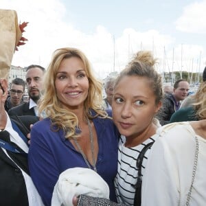 Ingrid Chauvin - Photocall de la série "Demain nous appartient" lors de la 19ème édition du Festival de la Fiction TV de la Rochelle, France, le 16 septembre 2017. © Patrick Bernard/Bestimage