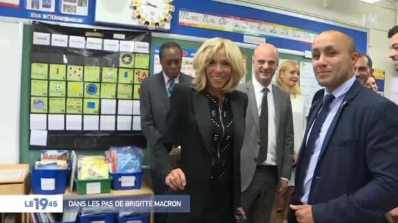 Brigitte Macron parle de son rôle de Première dame dans le 19h45 de M6. Septembre 2017