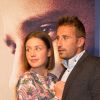 Adèle Exarchopoulos et Matthias Schoenaerts arrivent à l'avant-première de "Le Fidèle" à Bruxelles le 23 septembre 2017.