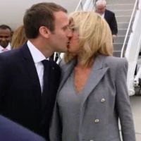 Brigitte et Emmanuel Macron : Tendre baiser échangé à New York