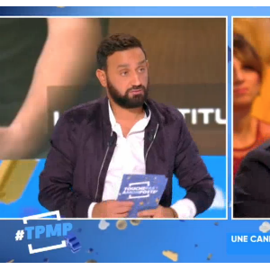 Cyril Hanouna face à Benjamin Castaldi, le 26 septembre 2017 sur C8 dans TPMP.