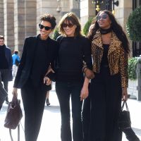Carla Bruni : Radieuse à Paris, avec Naomi Campbell et Farida Khelfa