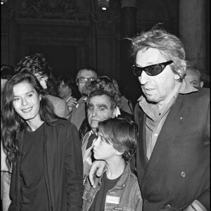 Bambou, Charlotte et Serge Gainsbourg en 1982