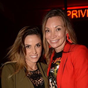 Exclusif - Capucine Anav lors de l'after de la pièce "La fève du samedi soir" au Bar du Temple à Paris le 28 septembre 2017.