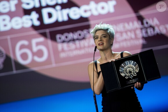 Anahi Berneri - Cérémonie de clôture et remise des prix lors du 65ème festival du film de San Sebastian, le 30 septembre 2017.