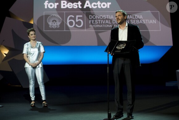 Bogdan Dumitrache - Cérémonie de clôture et remise des prix lors du 65ème festival du film de San Sebastian, le 30 septembre 2017.