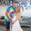 Exclusif - Heidi Montag enceinte et son mari Spencer Pratt - Heidi Montag et son mari Spencer Pratt organisent une fête prénatale avant la naissance de leur premier enfant à Venice en Californie le 9 septembre 2017