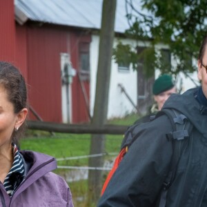 La princesse Victoria de Suède effectuait le 9 septembre 2017 avec son mari le prince Daniel une première promenade pour la promotion des régions et des richesses naturelles de la Suède, en l'occurrence dans le Västergötland.