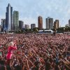 Concert de Grouplove à Lollapalooza, à Chicago, août 2017