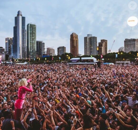 Concert de Grouplove à Lollapalooza, à Chicago, août 2017