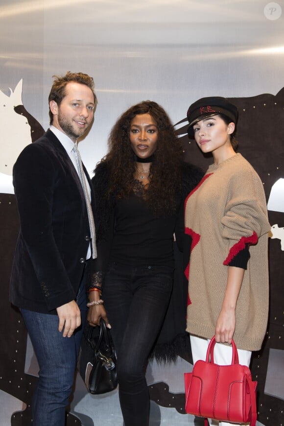 Photo Semi exclusif Derek Blasberg Naomi Campbell et Olivia